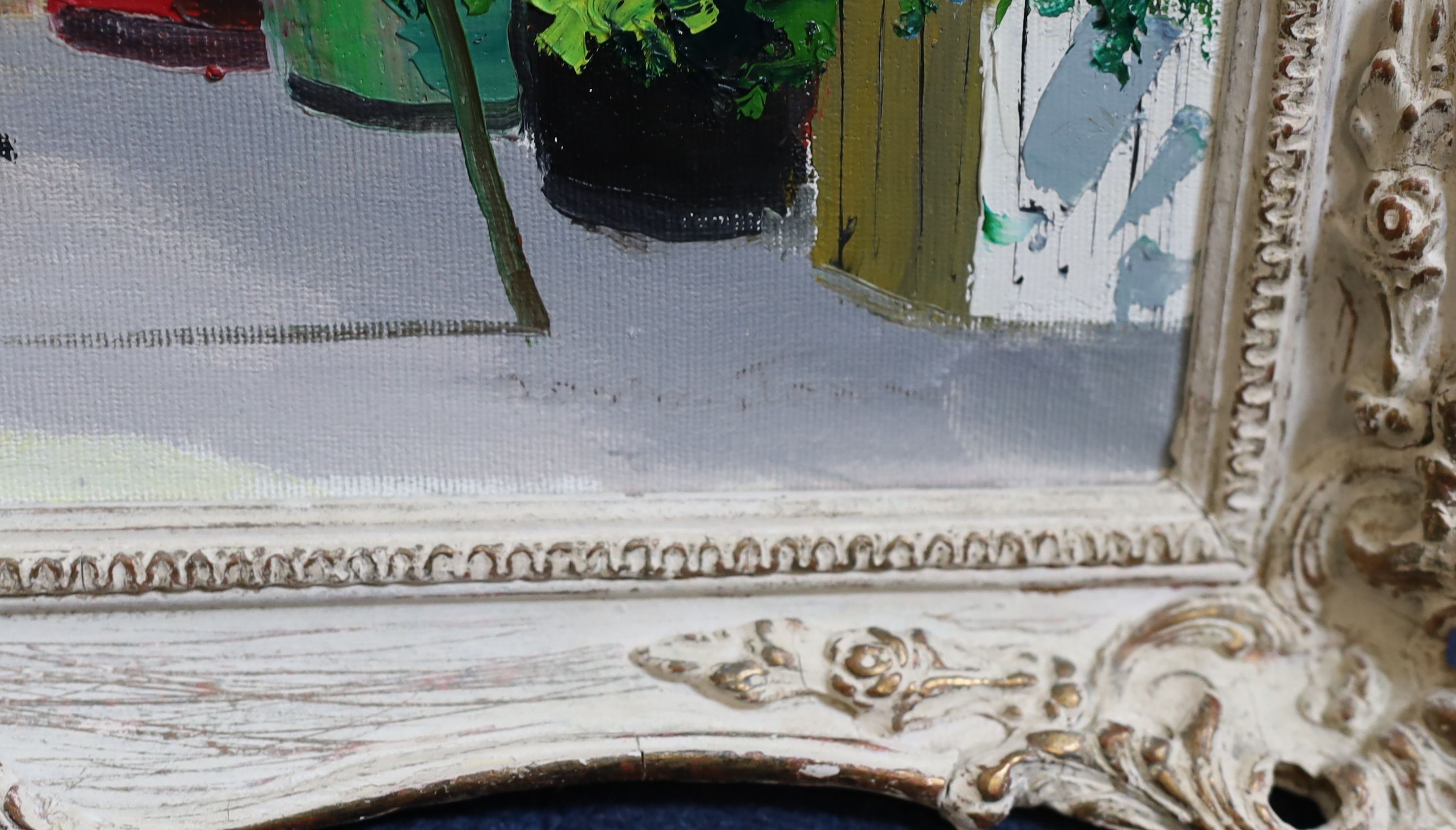 Cecil Rochfort Doyly-John (1906-1993), 'The Archway at Cap d'Antibes near Nice and Monte Carlo', oil on canvas, 35 x 70cm